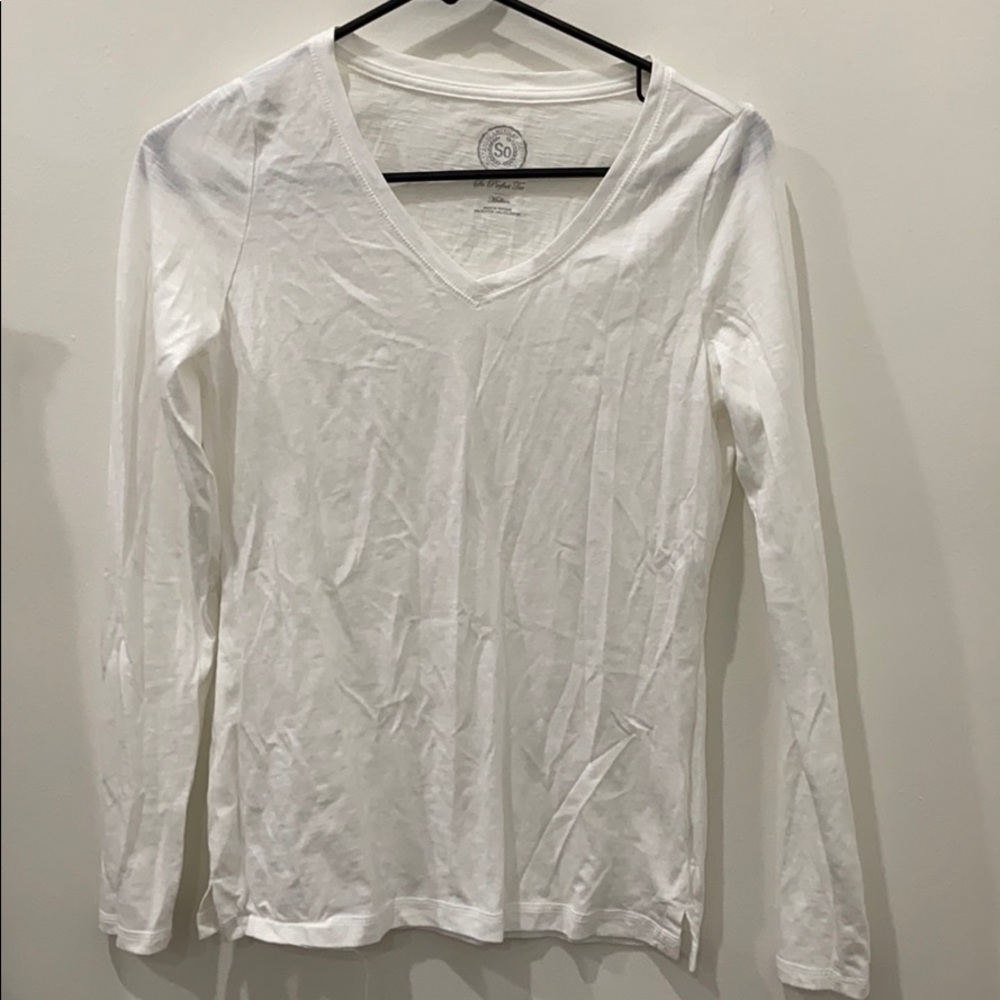 White v neck